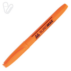 Маркер текст. помаранчевий клинопод. 2-4мм  Buromax