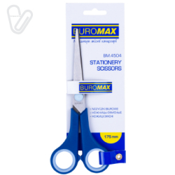 Ножиці 17см Buromax з гумовими вставками - Фото 4