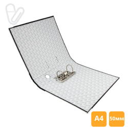 Папка-реєстратор А4 одностор. 5 см, зелена - Фото 4