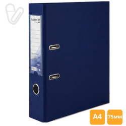 Папка-реєстратор А4 одностор. 7 см, синя