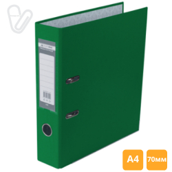 Папка-реєстратор одностор. Buromax 7cм А4 зелена
