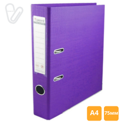 Папка-реєстратор двосторон. 7 cм А4 фіолетова Axent 1722-11C-A