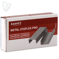 Скоби 24/6 Pro AXENT (1000шт.)