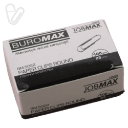 Скріпки 25мм круглі оцинковані (100шт./пак.) - Фото 5