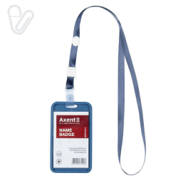 Бейдж-cлайдер вертикальний 54*85мм чорний 5 шт. - Фото 6