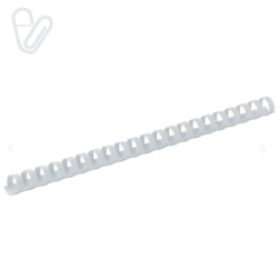 Пружина А4 пласт. 12 мм біла Buromax товщ. 56-80 арк.