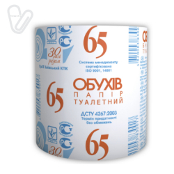 Папір туалетний Обухів 