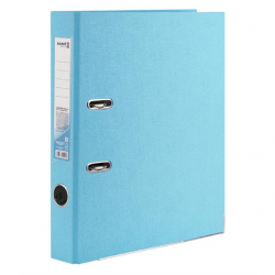 Папка-реєстратор А4 одностор. 5 см PASTEL, бірюзова