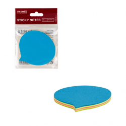 Клейкий папір д/запису 50 арк ФРАЗА Axent асорті 