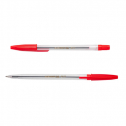 Ручка кулькова червона 0,7мм CLASSIC