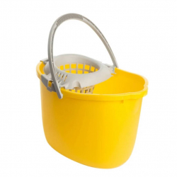 Відро пластмасове з віджимом 14л асорті
