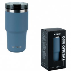 Термокружка 600 мл, сіра