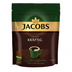 Кава розчинна Cronat Kraftig JACOBS MONARCH 100г м`яка упак.