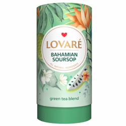 Чай зелений 80 гр Lovare БАГАМСЬКИЙ_САУСЕП Саусеп Пелюстки квітів апельсина