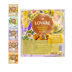 Чай травяний 50 пак. Lovare ASSORTED TISANES BLEND АСОРТІ